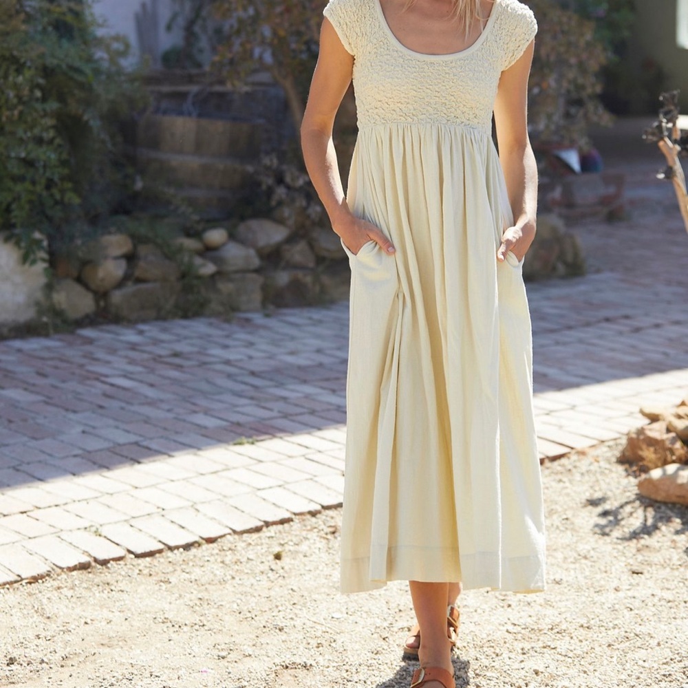 All eyes on you midi dress Free People